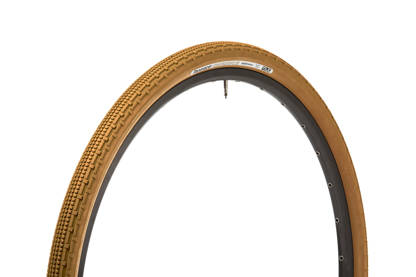 2025 Panaracer GravelKing SK Tire 700x50c Brown - TLR Gravel Touring Tire Made In Japan