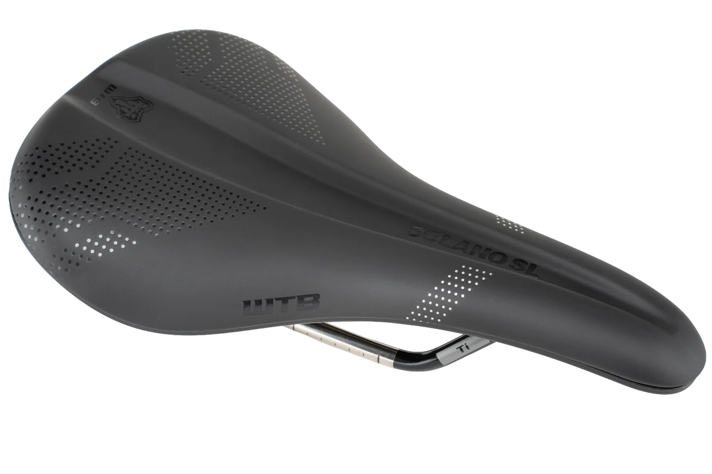 Asiento WTB  Solano SL Wide Fusion Titanium Black Saddle