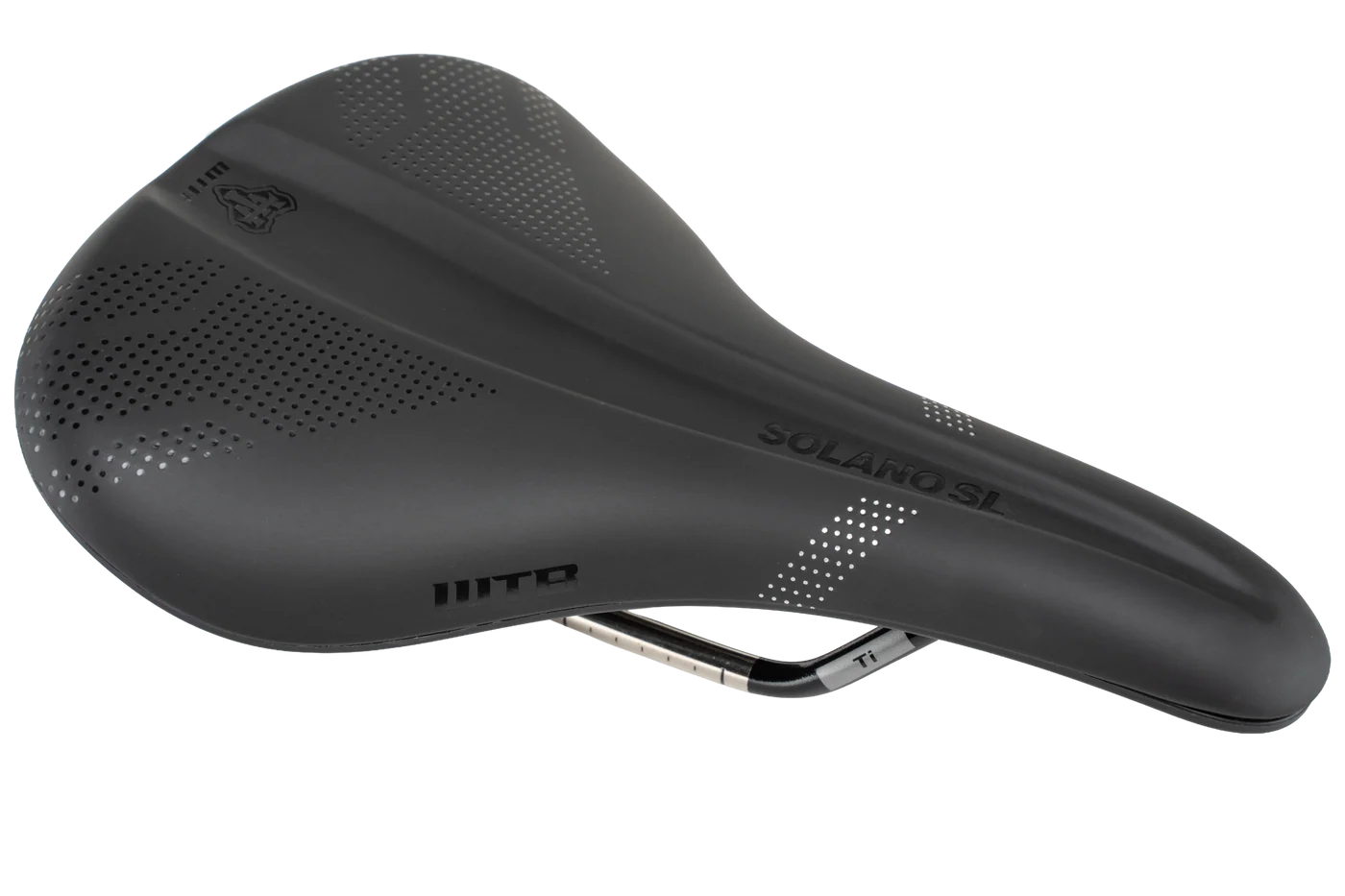 Asiento WTB  Solano SL Wide Fusion Titanium Black Saddle