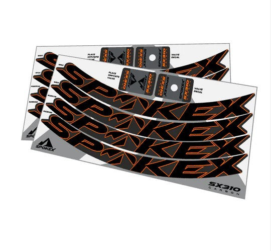 Kit de Calcomanías SpokeX SX310 de Fibra de Carbono