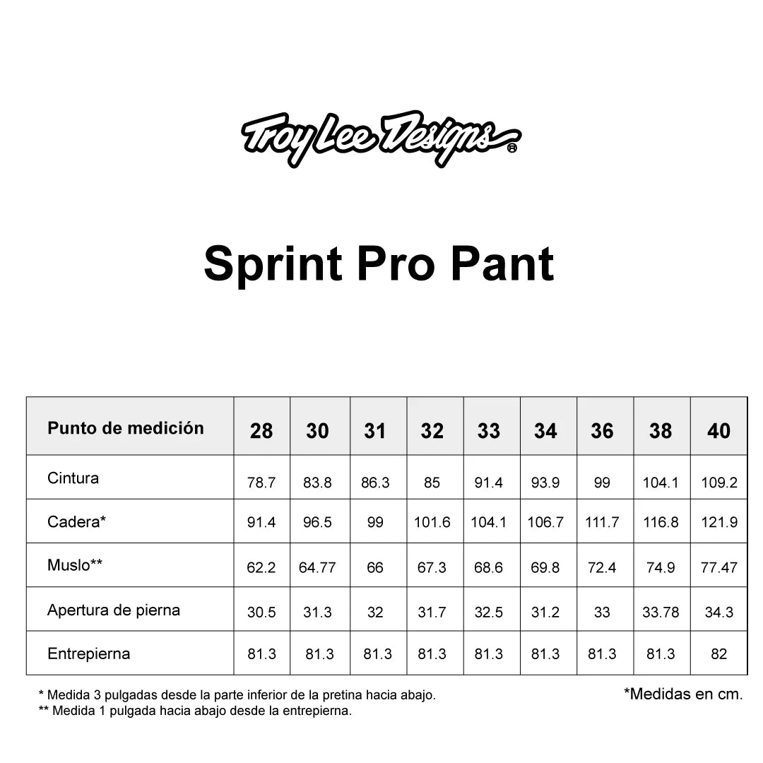 Pantalon Troy Lee Designs Sprint PRO PANT
