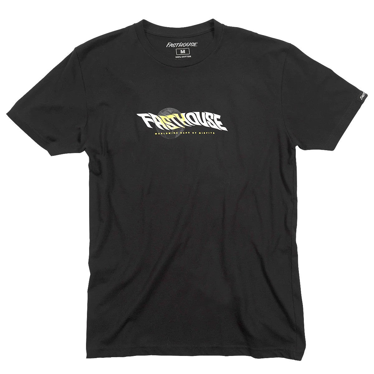 Playera Fasthouse Glitch SS Black