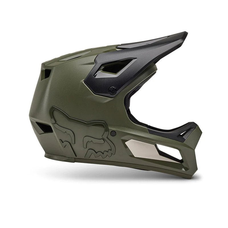 Casco Full-Face Fox Rampage CESHYN Verde Olivo