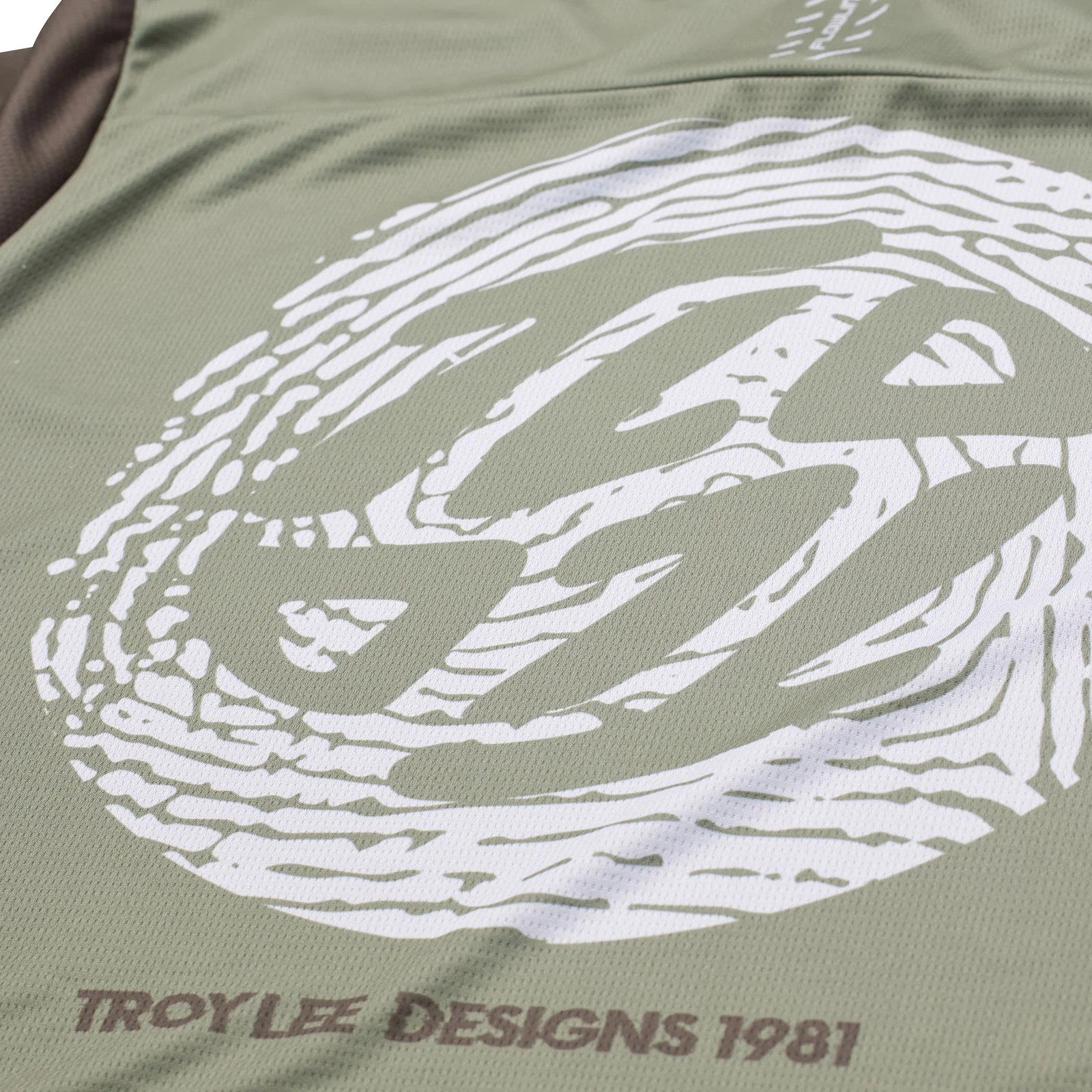 Jersey Troy Lee Designs Flowline Flipped olive