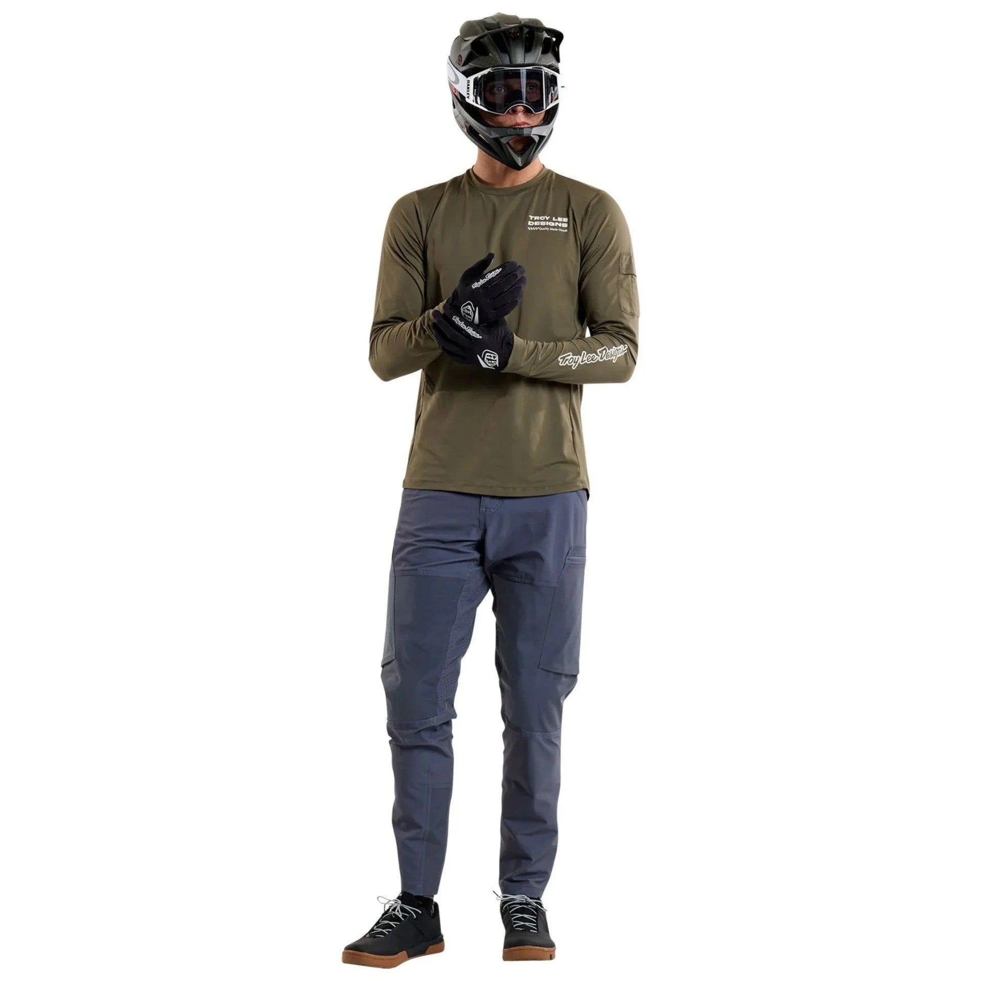 Camiseta LS Troy Lee Designs Ruckus Factory Caper