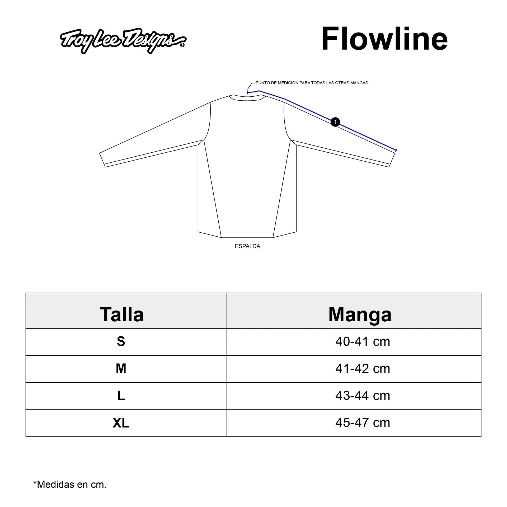 Jersey Troy Lee Designs Flowline Ss Scripter Charcoal