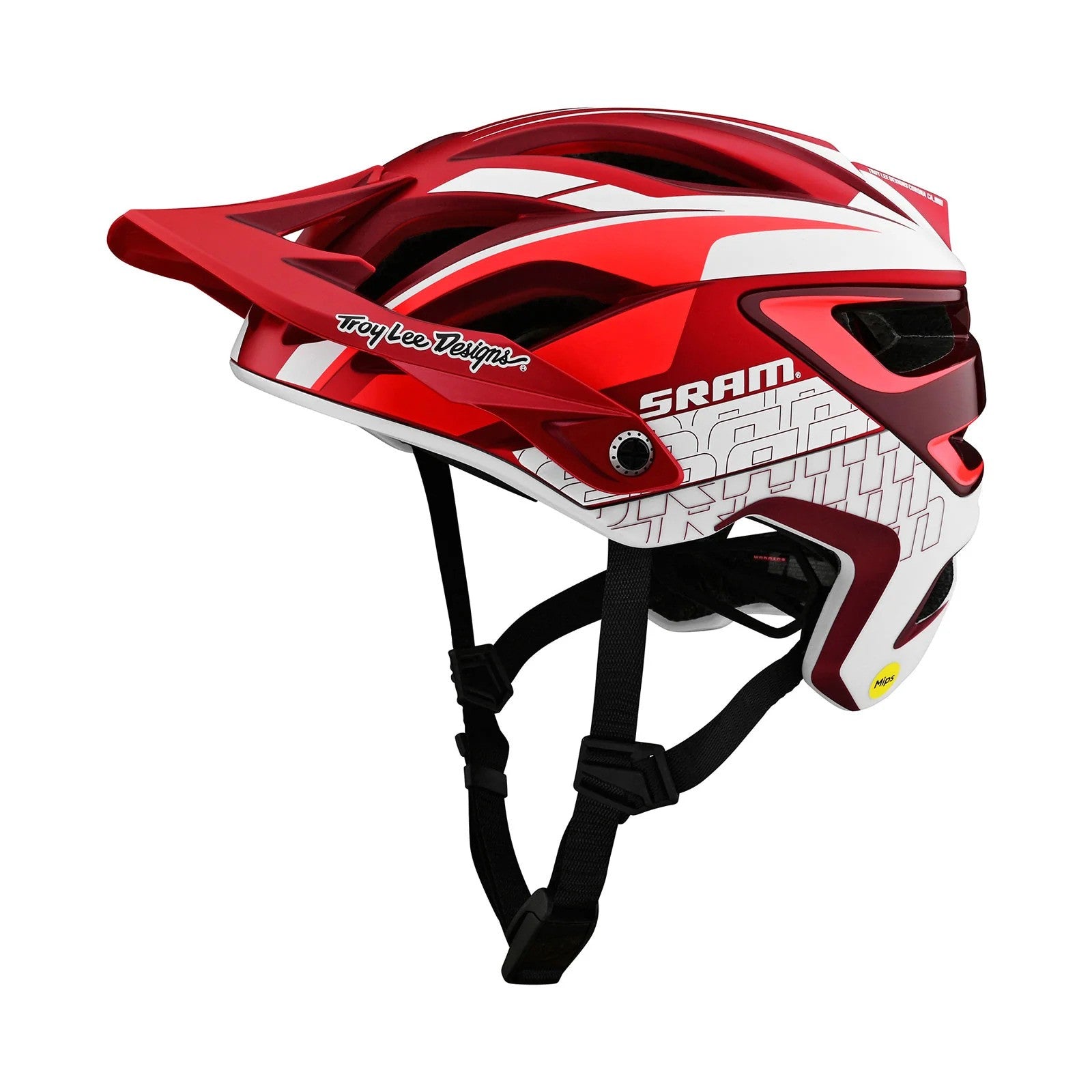 Casco Troy Lee Designs A3 Helmet Sram Red