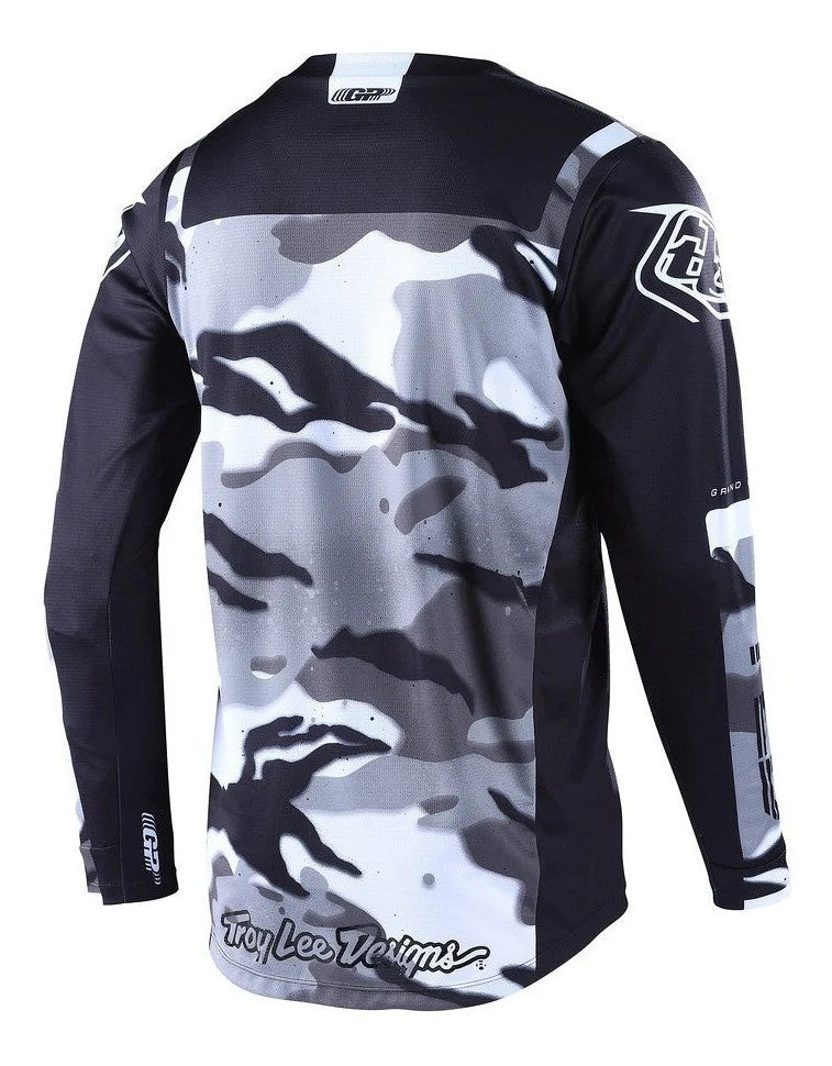 Jersey Troy Lee Designs Gp Brazen Camo Gray