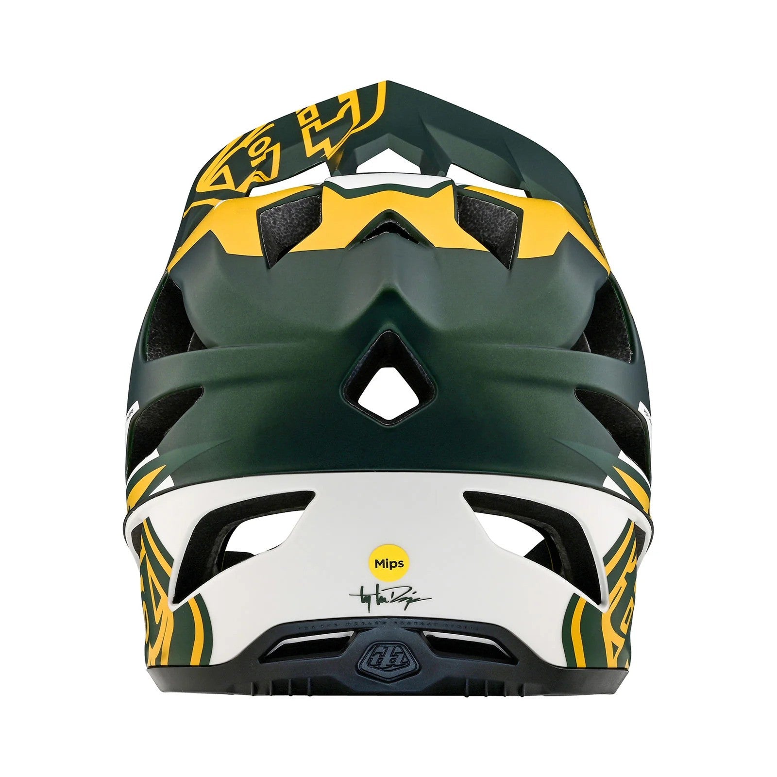 Bike Gunner - CASCO TROY LEE DESIGNS A1 DRONE MARINE/GREEN Bike Gunner - CASCO TROY LEE DESIGNS A1 DRONE MARINE/GREEN