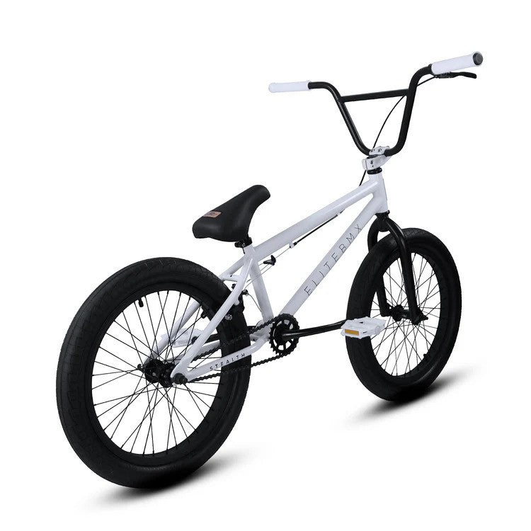 Bicicleta Elite BMX Stealth White