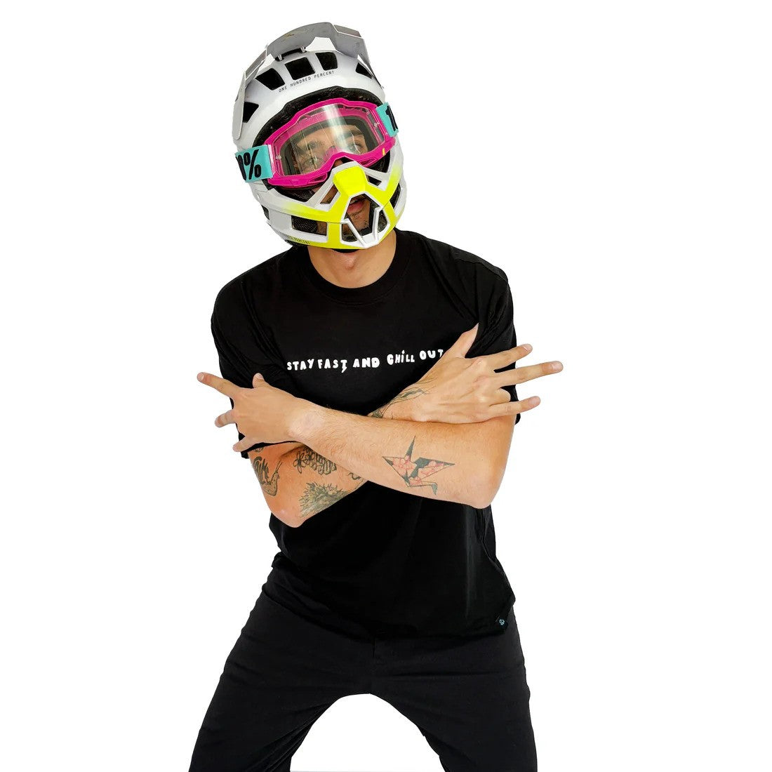 Playera Local Racing Stay Fast and Chill Out SS