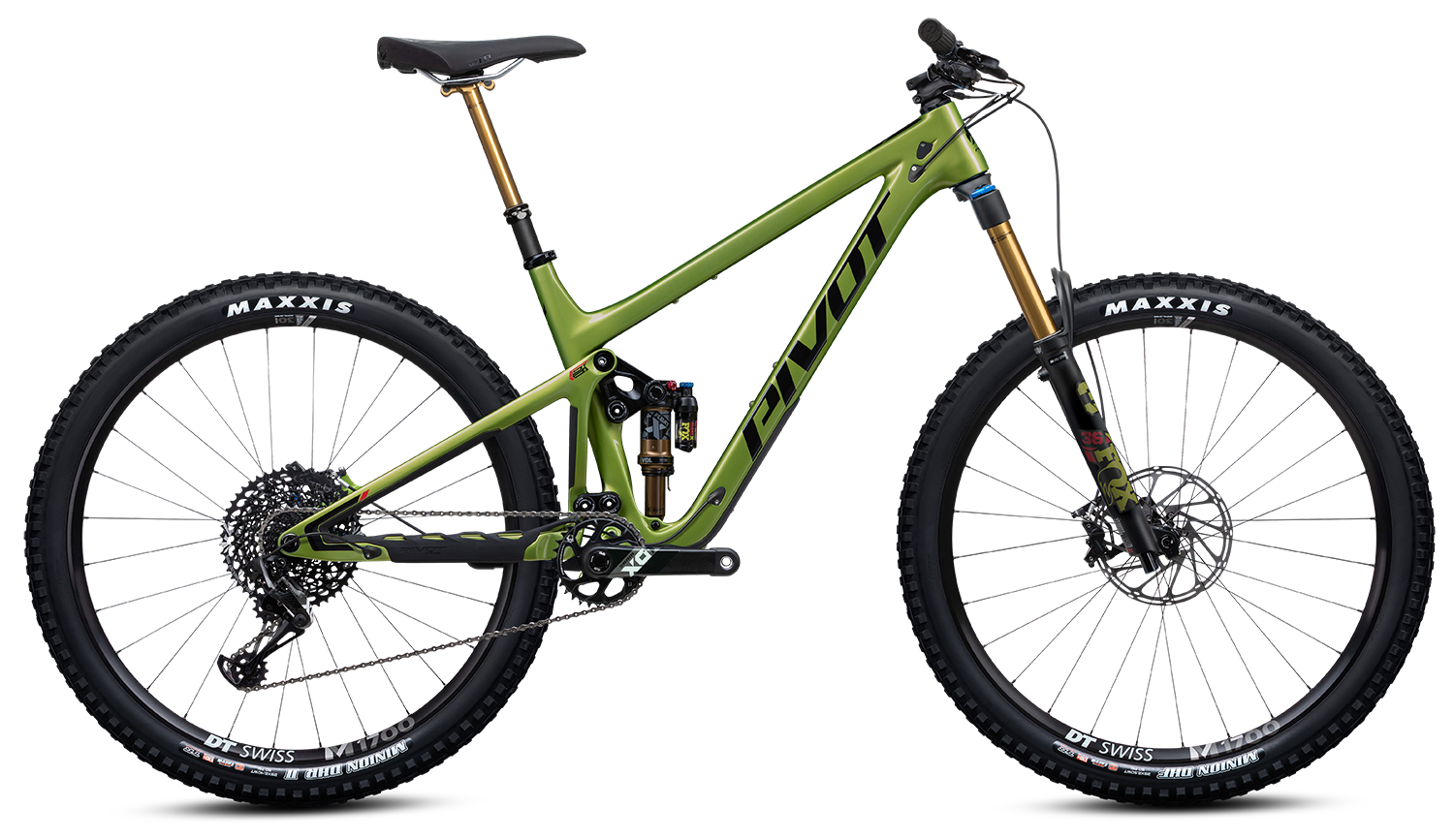 Bicicleta de Montaña Doble Suspensión Pivot Cycles Switchblade Pro X01 29" (2022) verde electric lime