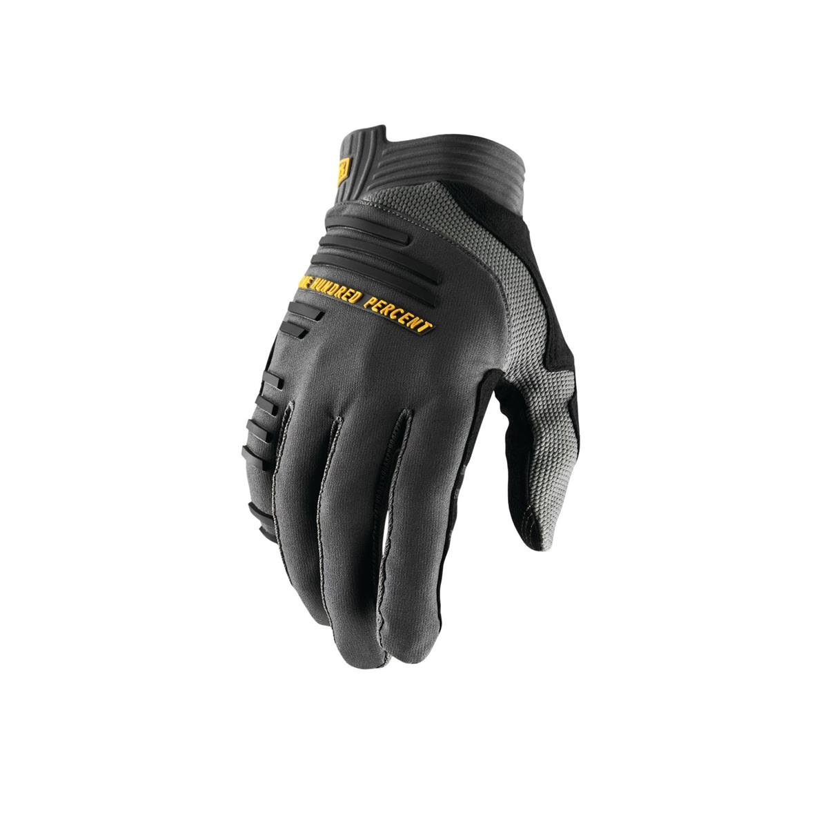 Guantes 100% R-CORE CHARCOAL