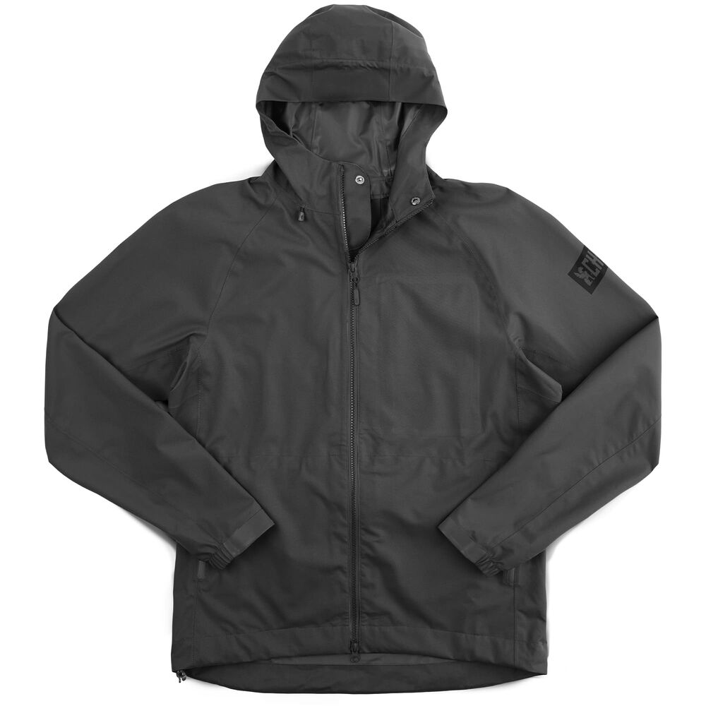 Veste de pluie CHROME Storm Salute pour adulte - Noir - Imperméable et Veste de pluie CHROME Storm Salute pour adulte - Noir - Imperméable et