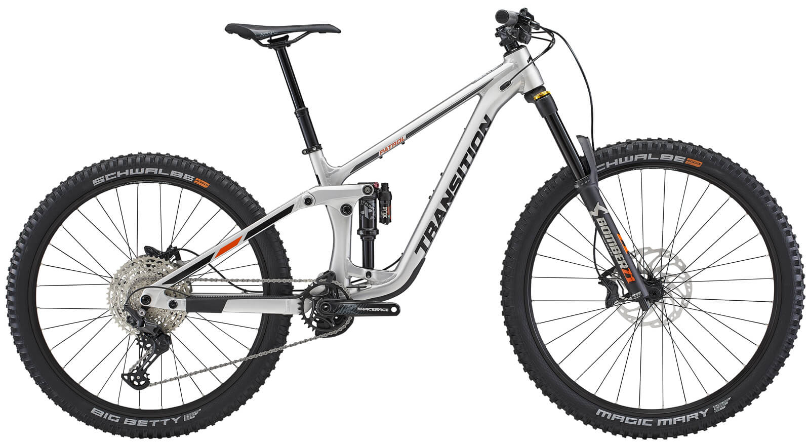 Bicicleta de Montaña Doble Suspensión Patrol (2021) Alloy Deore Mullet de Transition Bicycle Company