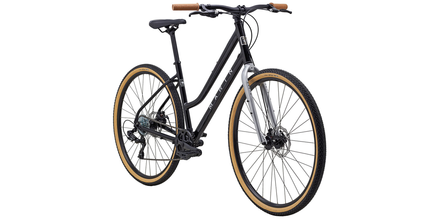 Bicicleta Urbana Kentfield 1 ST Negra (2022) Marin Bikes