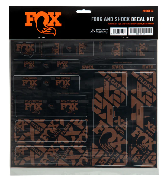 Custom Decal Kit Fox Float X2