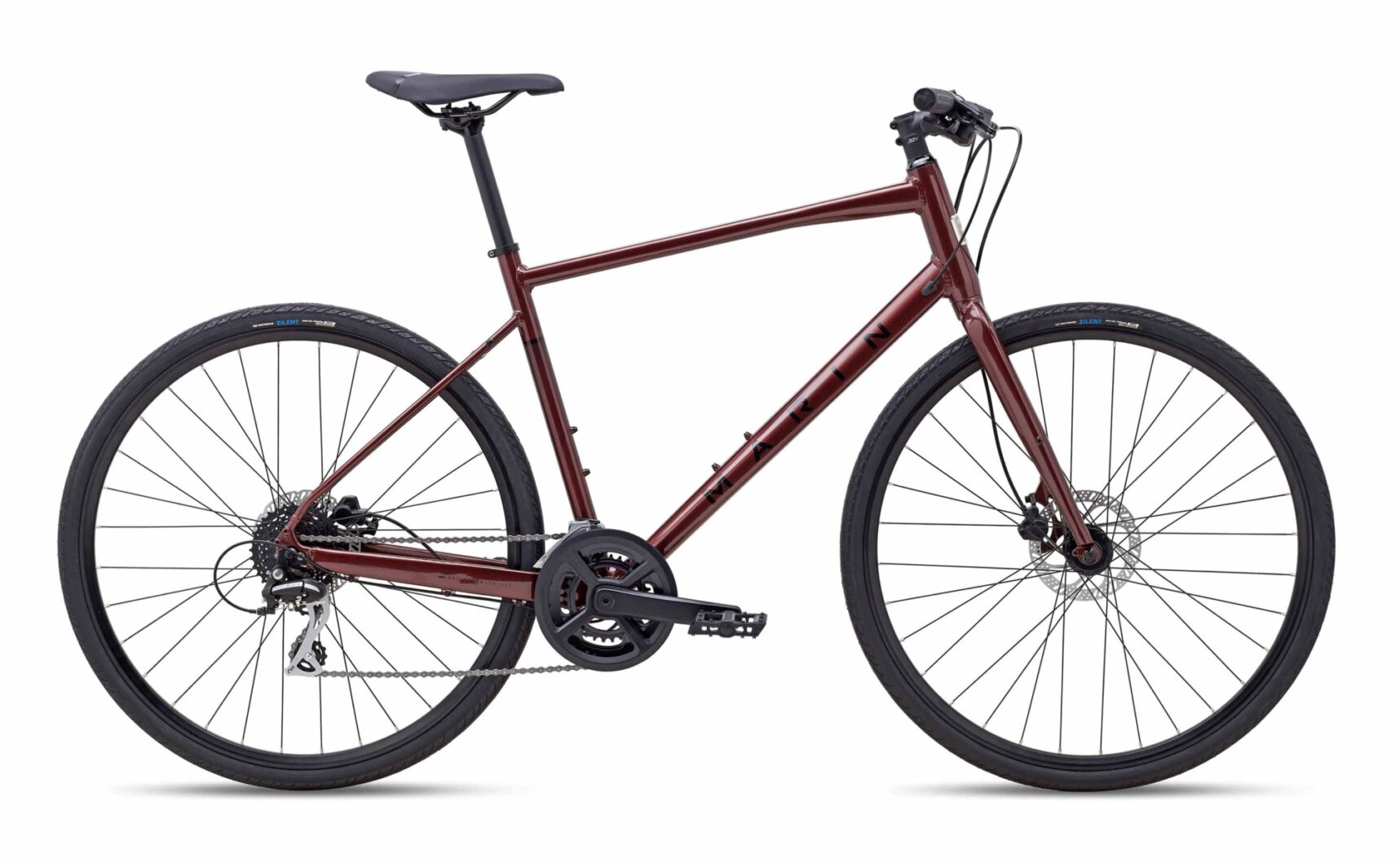 Bicicleta Urbana Fairfax 2 Color Tinto (2022) Marin Bikes