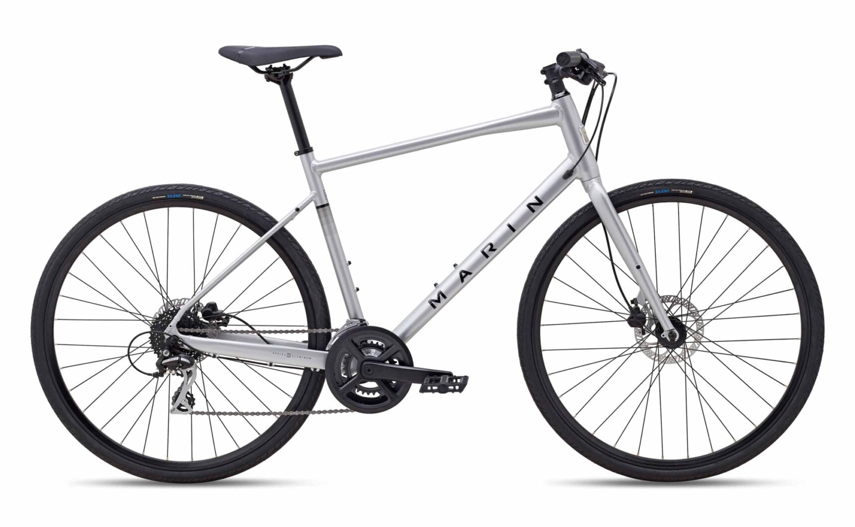 Bicicleta Urbana Fairfax 2 Color Plata (2022) Marin Bikes