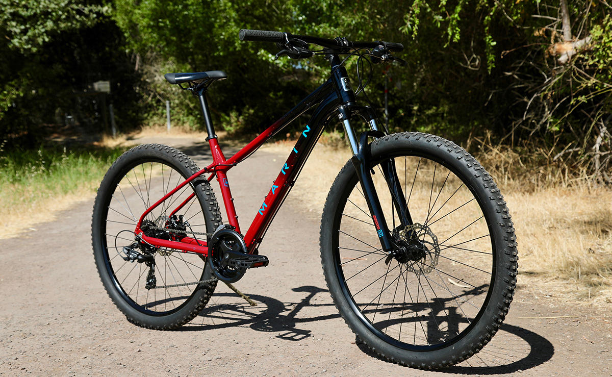Bicicleta de Montaña para Mujer Wildcat Trail 1 27.5" Color Tinto (2022) Marin Hardtail