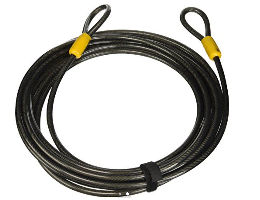 Cable de Acero On Guard 120cm Para Candado