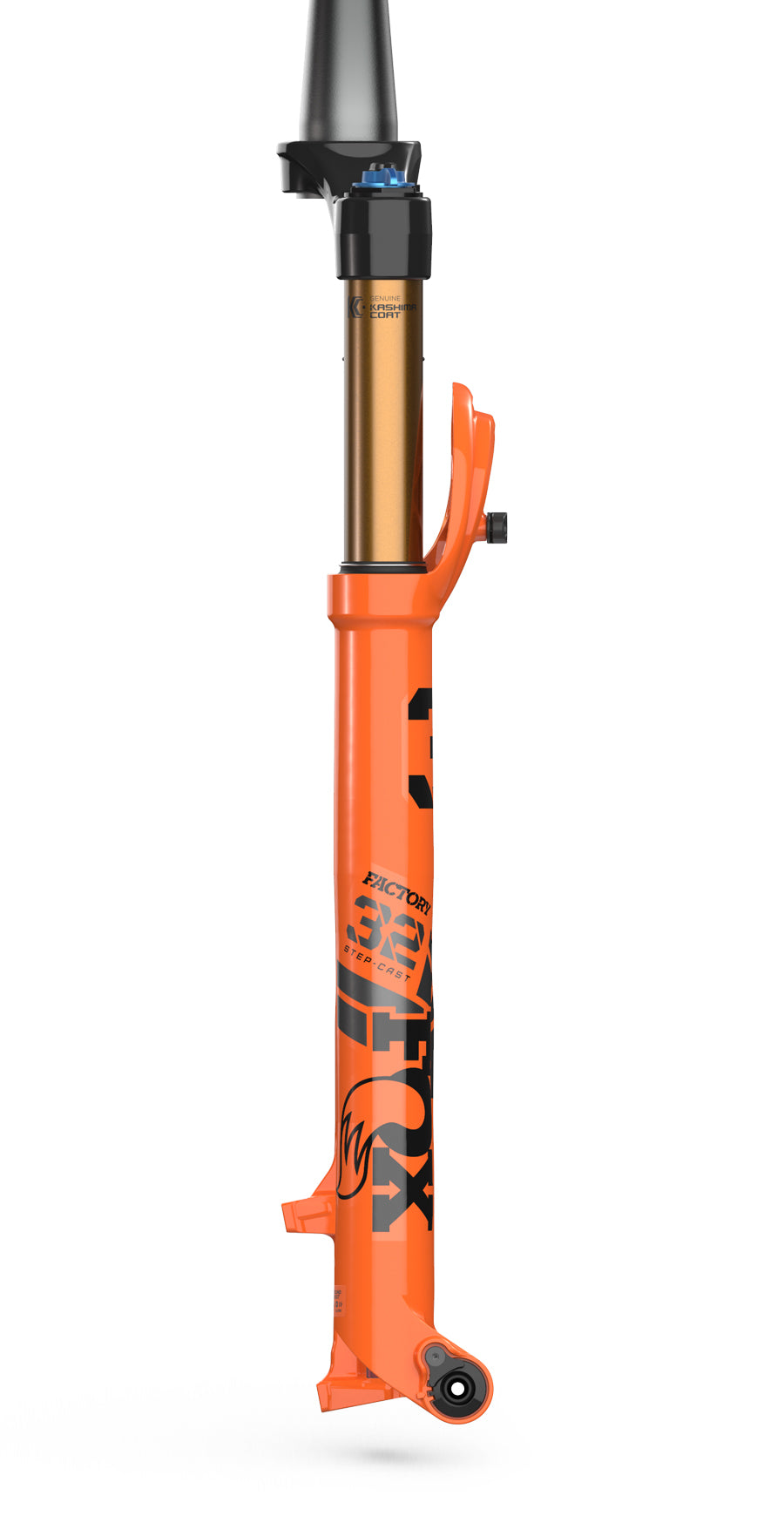 Horquilla Fox 32 Step-Cast Factory 100mm, Rake 44mm - Perilla - Naranja