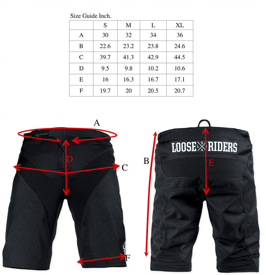 Shorts para ciclismo c/s Loose Riders