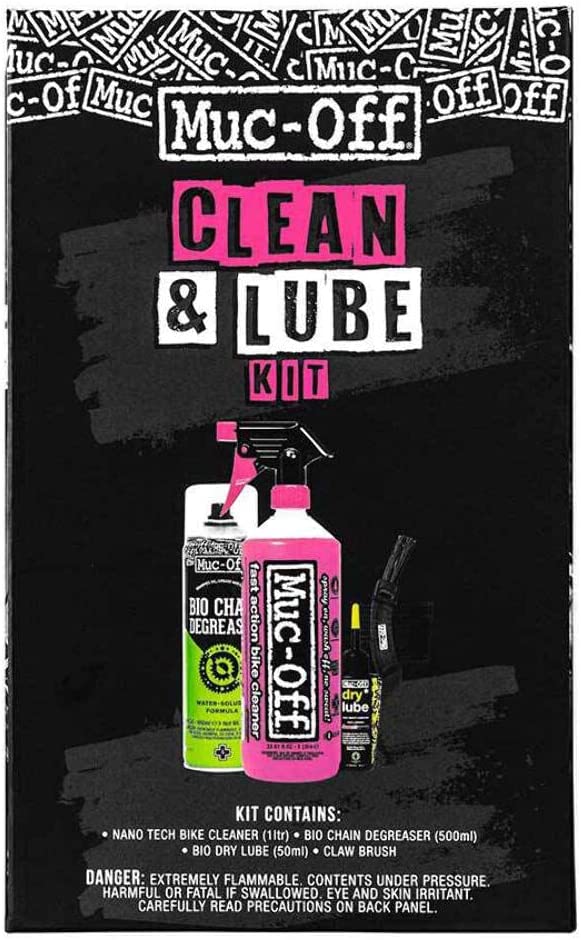 Kit de Limpieza de Bicicleta Clean & Lube Kit Muc Off
