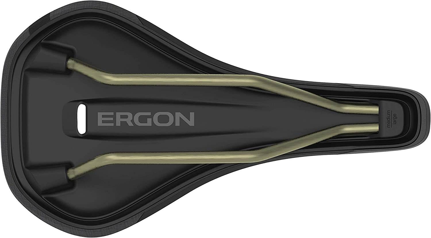 thumbnail image 2 of Ergon SM Comp Men's Mountain Bike Seat - Black - Lightweight MTB Saddle 2 of 3