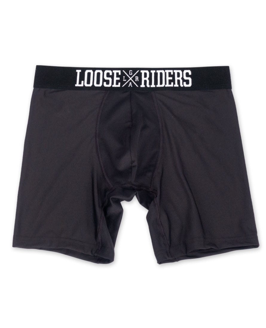 Boxer Loose Riders Brief Black paquete de 2