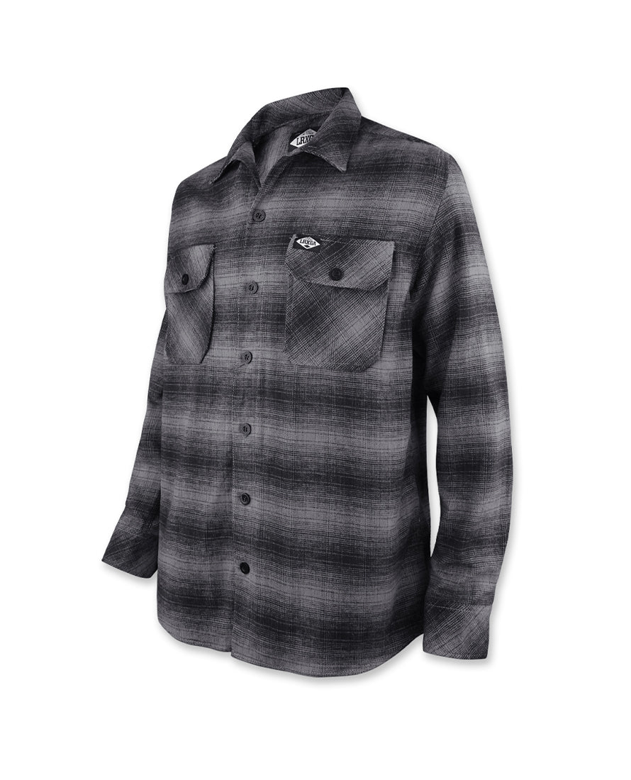 Camisa de franela de alta resistencia Flannel Grey Loose Riders