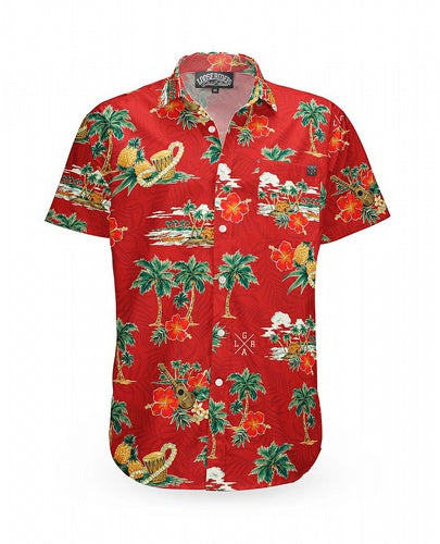 Camisa Woody Aloha Red Riders - Party Shirt