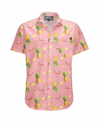 Camisa Pineapple Peach Loose Riders - Party Shirt