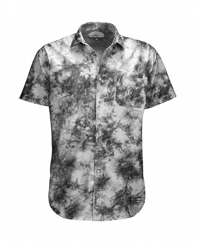 Camisa Party Tie Dye Gris Loose Riders - Party Shirt
