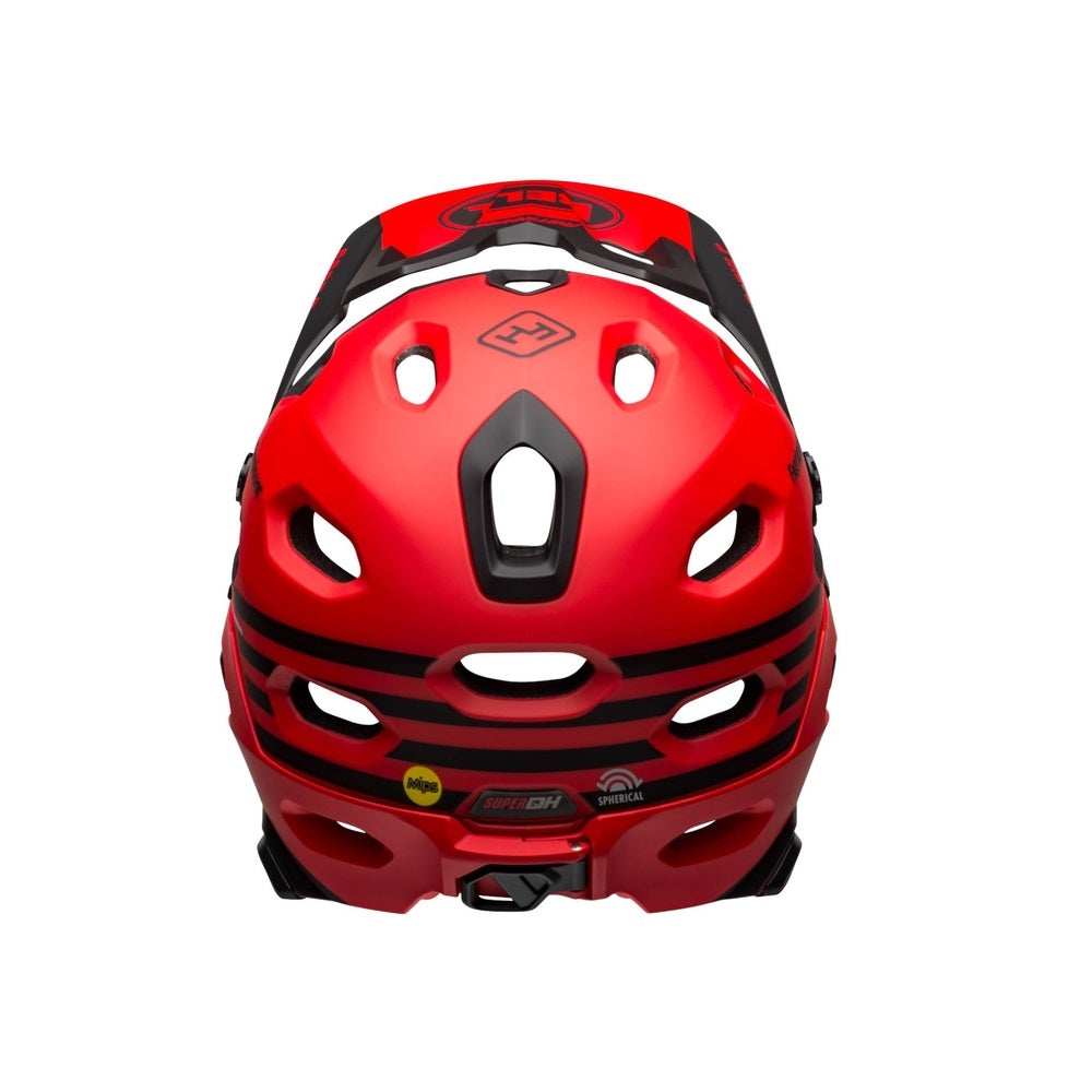 Casco Fullface Bell Super DH MTB FastHouse Negro/Rojo