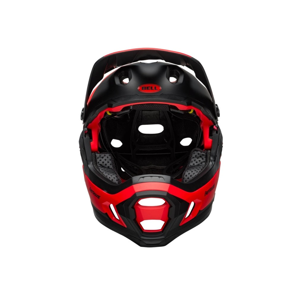 Casco Fullface Bell Super DH MTB FastHouse Negro/Rojo