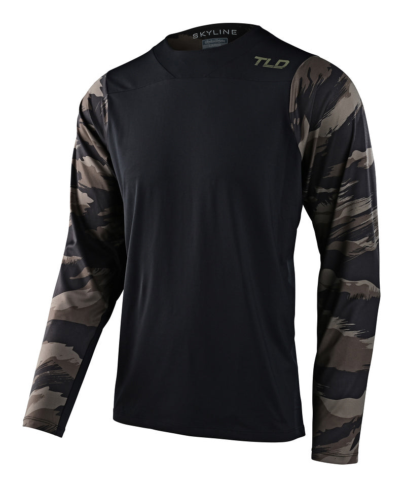 Jersey Tld Skyline Chill Ls Hide Out Black