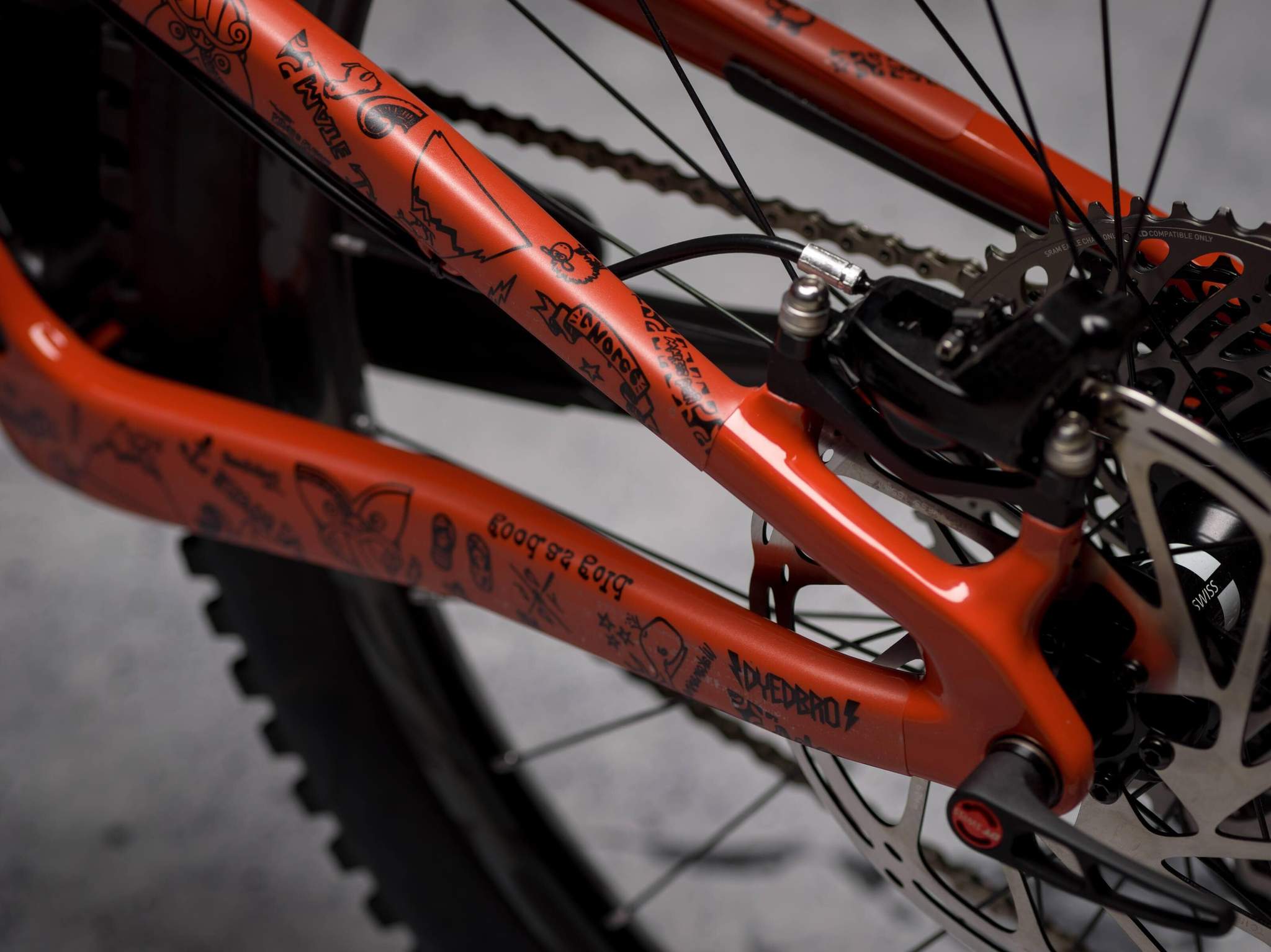 Protector de Cuadro DyedBro NZ Enduro – Import Bike México