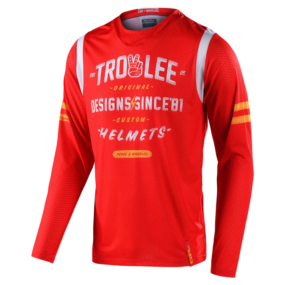 Jersey Manga Larga Troy Lee Designs GP air Roll Out Red