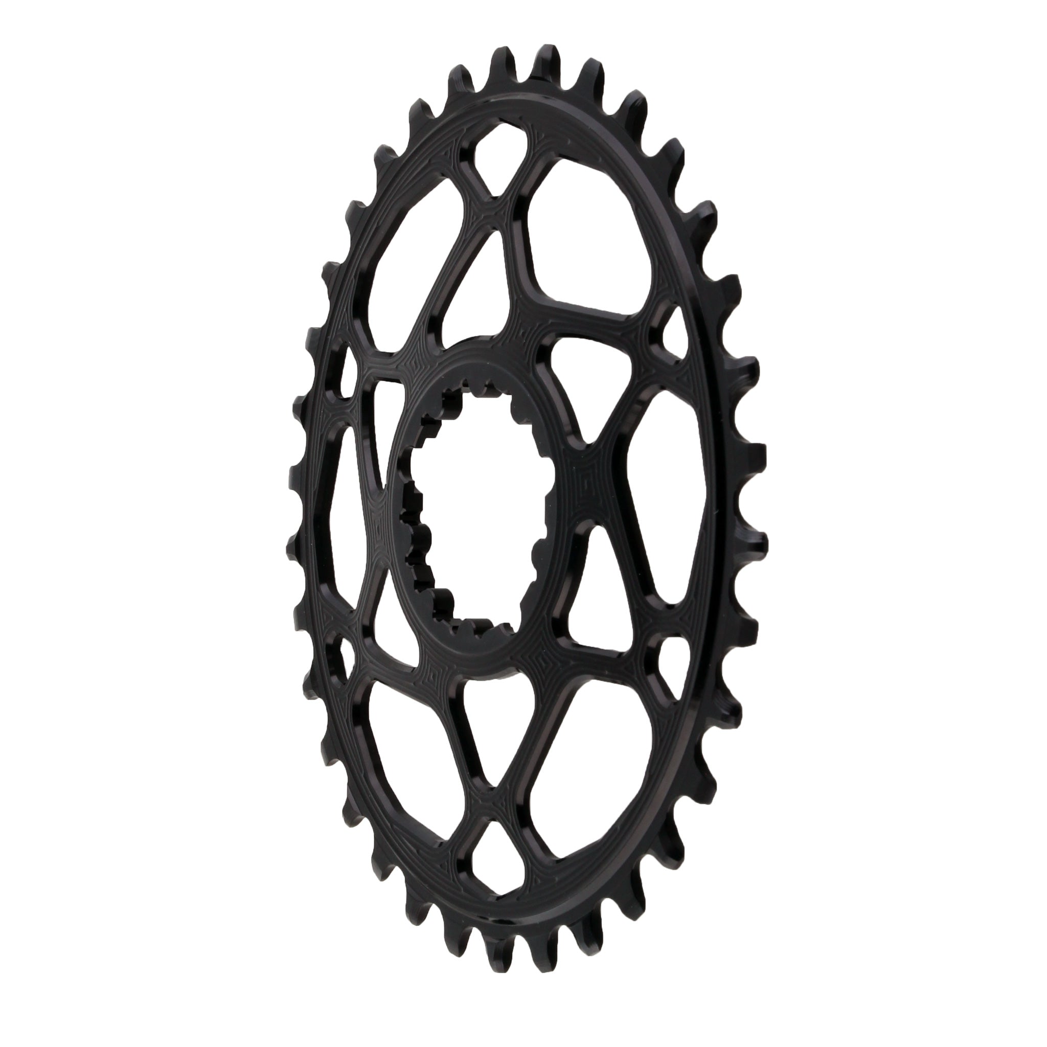 Avance Absolute Black Oval Sram Direct Mount 34 dientes, boost negro