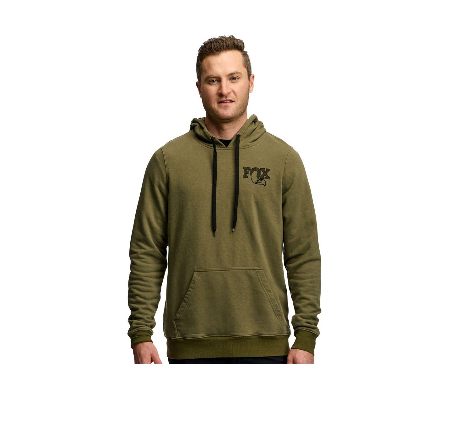 SUDADERA PULLOVER FOX VERDE