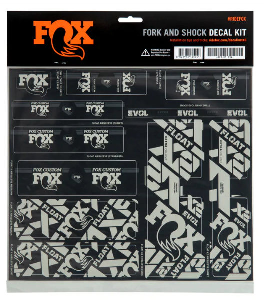 Custom Decal Kit Fox Float X2 – Import Bike México