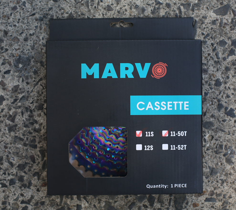 Cassette MTB Enduro Marvo 11V 11-50T HG Oilslick