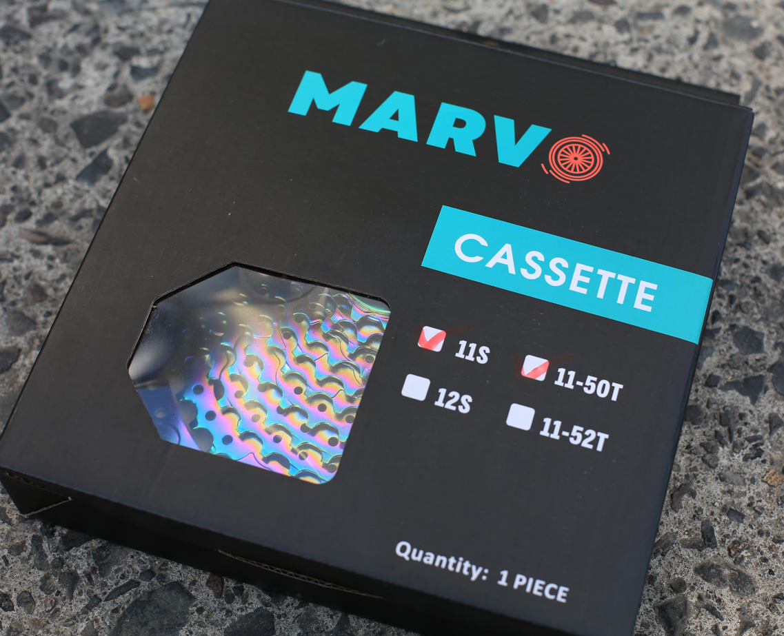 Cassette MTB Enduro Marvo 11V 11-50T HG Oilslick