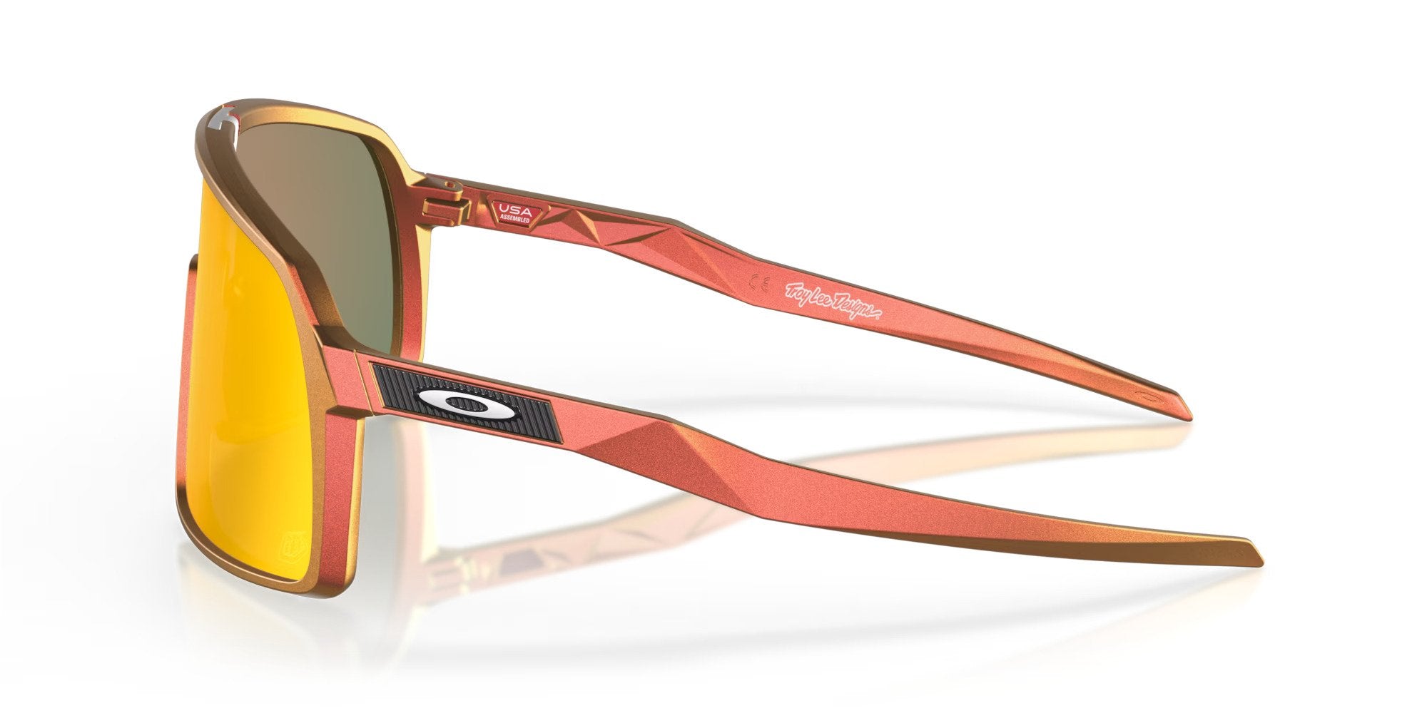 Lentes Oakley Sutro Troy Lee Designs Series Prizm Ruby Red Gold Shift