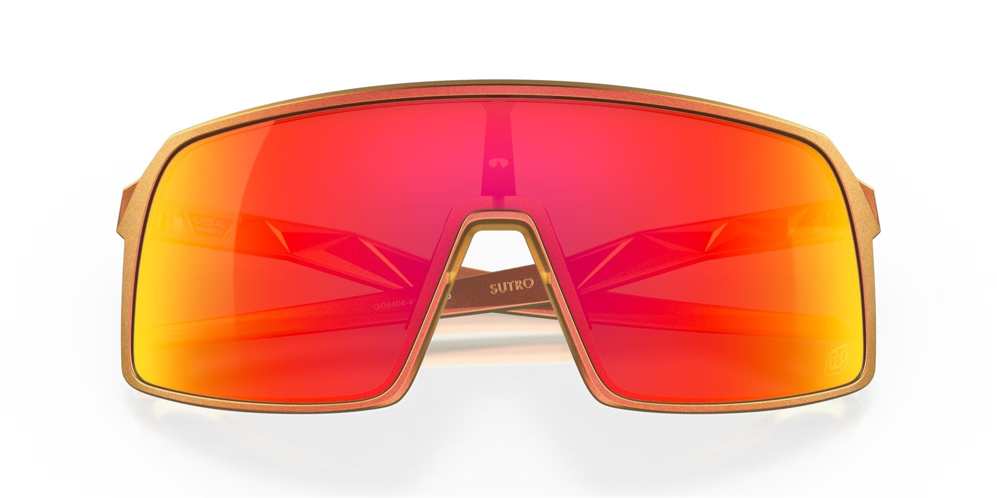 Lentes Oakley Sutro Troy Lee Designs Series Prizm Ruby Red Gold Shift