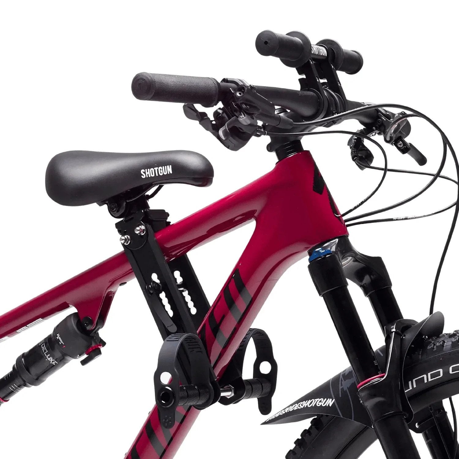 Combo Asiento + Manillar de bicicleta para Niños Kids Ride Shotgun MTB