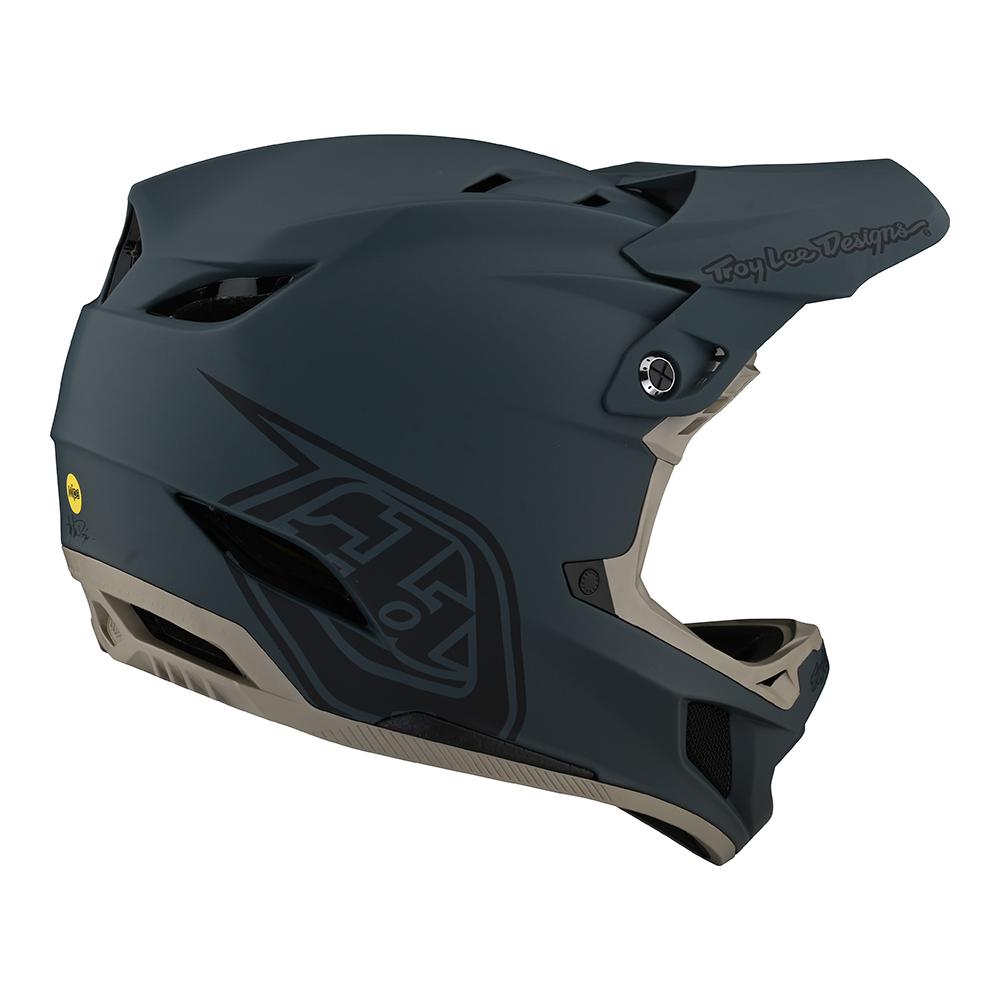 Casco Full-Face Troy Lee Designs D4 COMPOSITE STEALTH GRAY